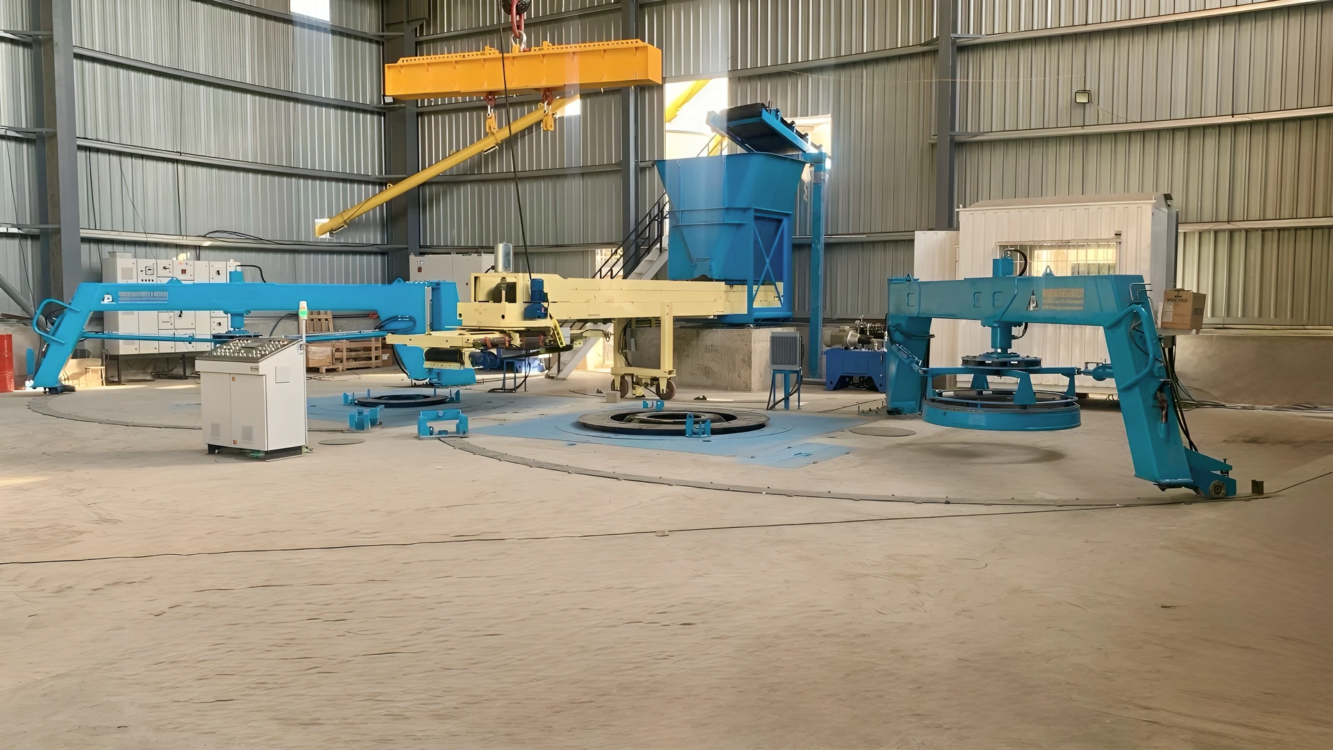 Param Machines equipment